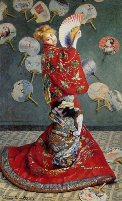 Japonaise by Claude Monet